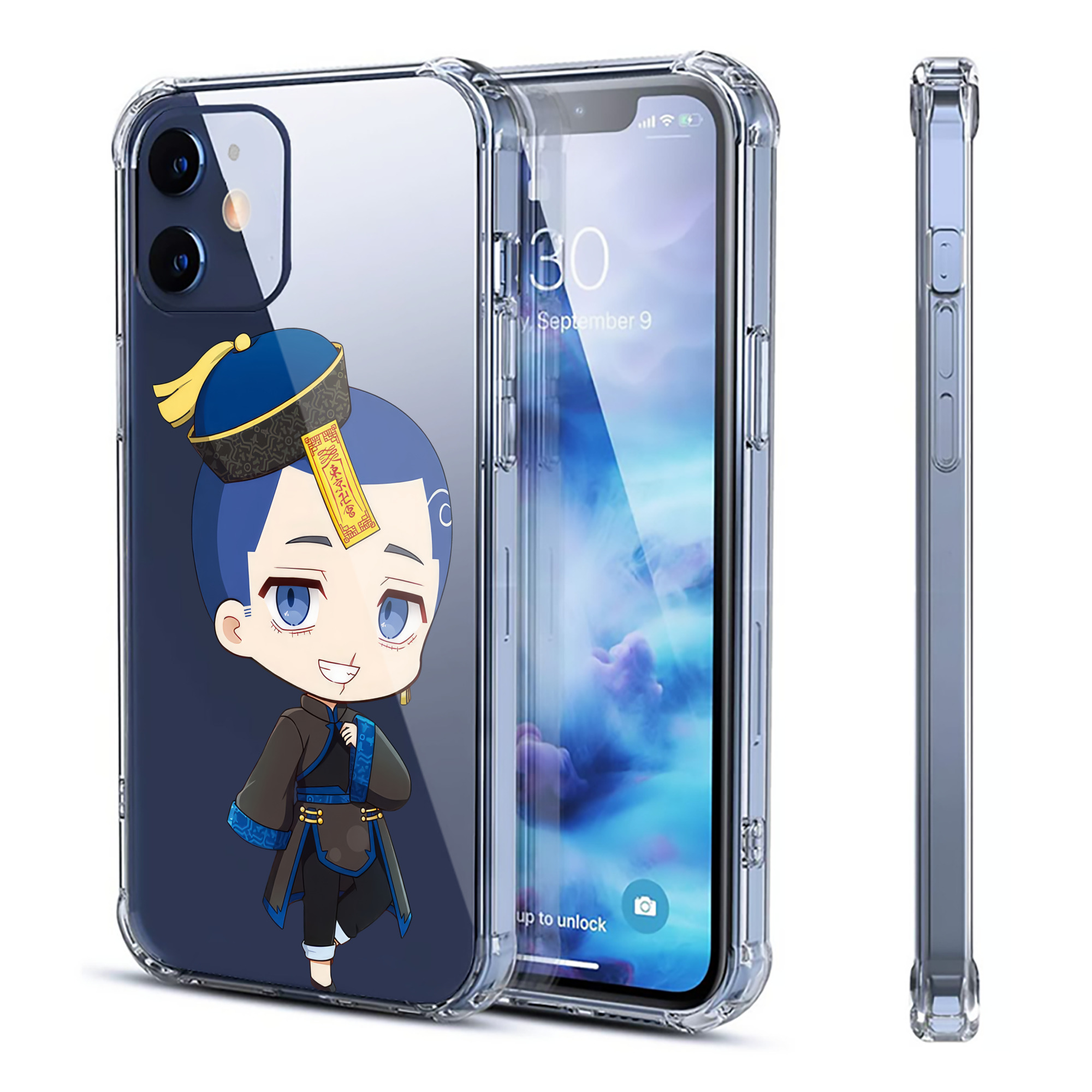 （画像用） 東京リベンジャーズ Tokyo Revengers 【iPhone 12シリーズ対応】透明スマホケース（クリアソフトケース）